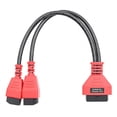 thumbnail image 4 of 12+8 Pin Cable Adapter Connector For MS906S/908S Scanner Main Test Cable 12+8 Pin Programming Cable Reddish black, 4 of 5