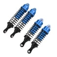 thumbnail image 2 of 4pcs Aluminum Alloy Metal Front / Rear Shocks Struts Damper Fit for 1/10 Traxxas SLASH RC CarBlue, 2 of 8