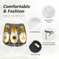 thumbnail image 4 of Bixox Women's Bee Kind pattern 2 in 1 Running Shorts - Lightweight Athletic Workout Gym Yoga Shorts Liner with Pockets - Large, 4 of 7