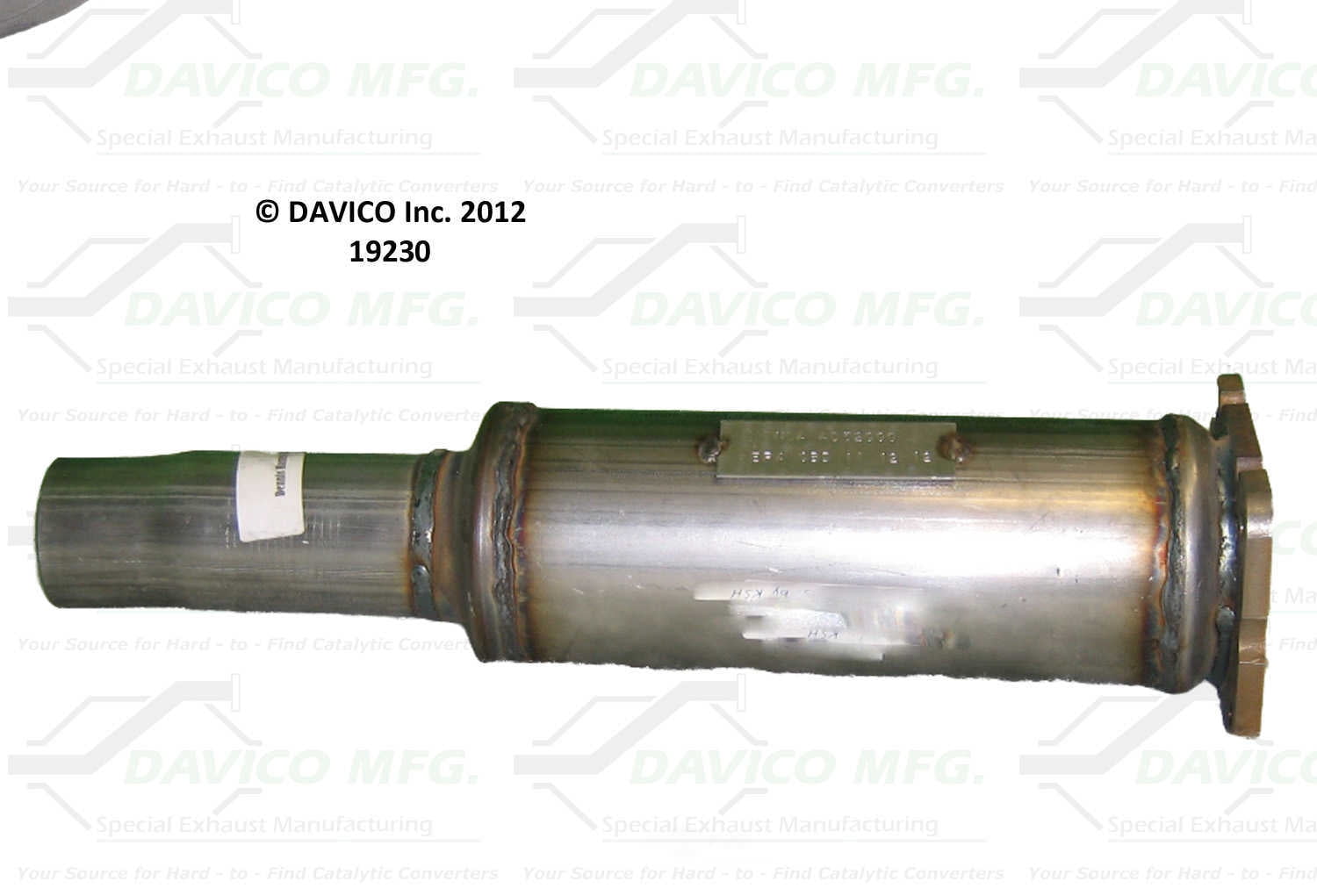 Davico Mfg 19230 Direct-Fit Catalytic Converter