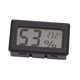 thumbnail image 1 of Medidor de temperatura y humedad, termómetro higrómetro, monitor de temperatura y humedad LCD negro, termómetro digital higrómetro, resultados impresionantes, 1 of 12