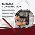 thumbnail image 4 of Faucet Wrench Multi-Function Socket Wrench Plumber Hand Tool Faucet Repair Nut Sink Wrench Repair To, 4 of 5
