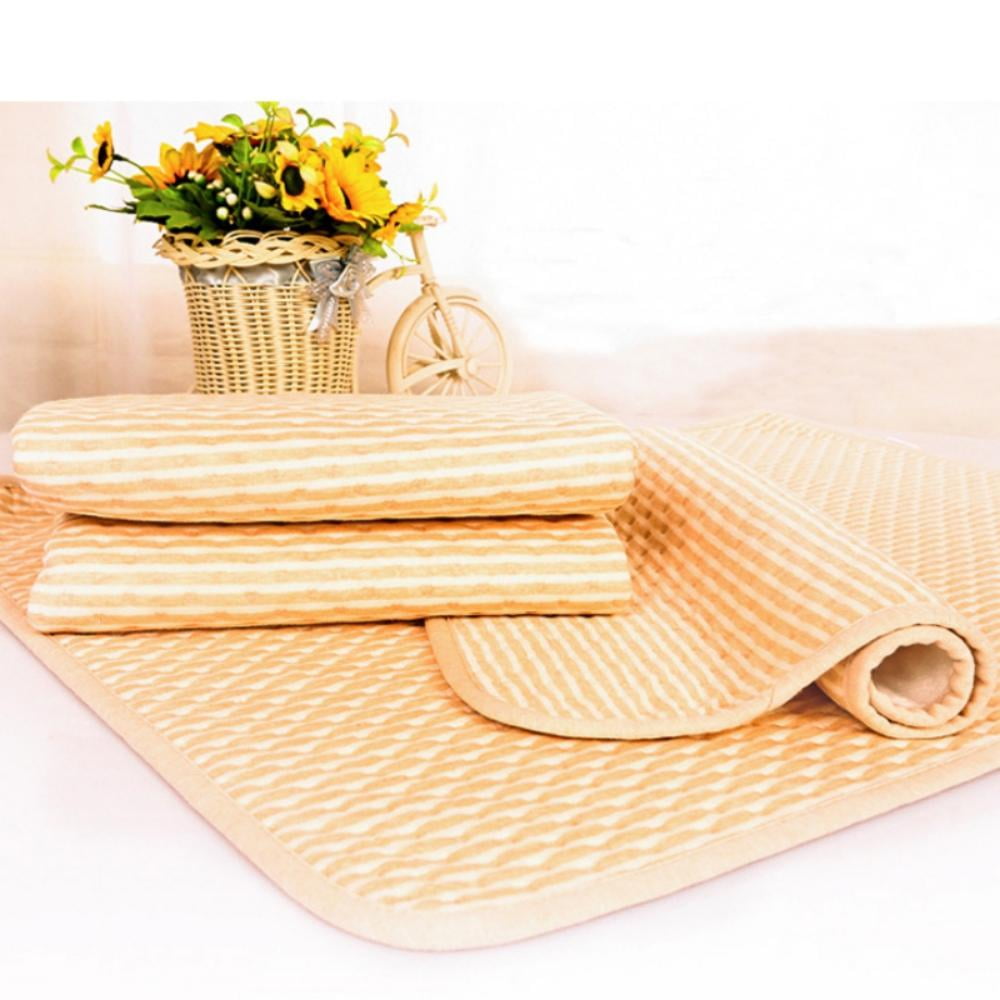 Baby Waterproof Changing Pad Liners 1 Count (11.878.74 inch,Apricot