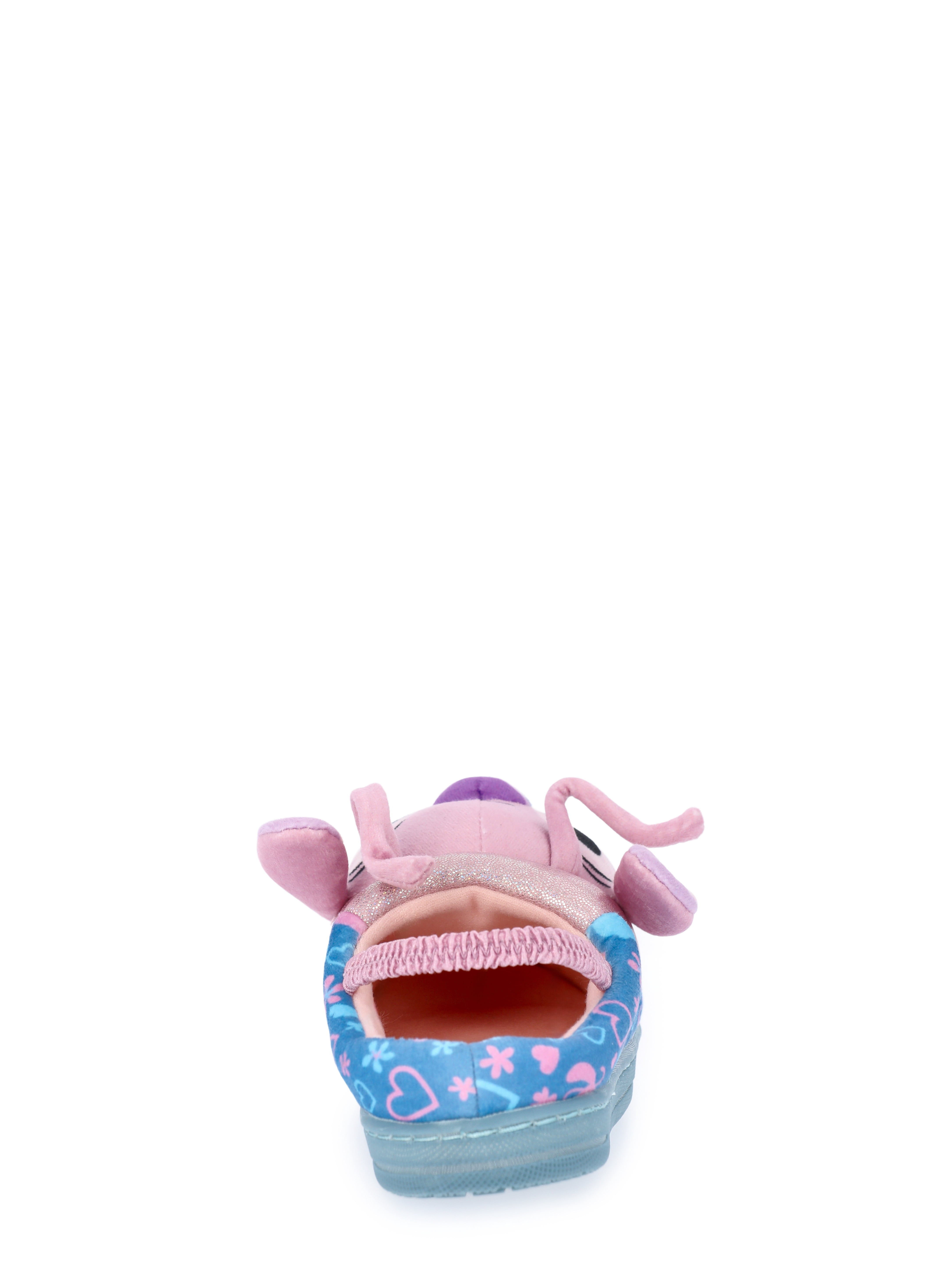 Lilo and Stitch Toddler Girls' 3D Character Slippers with Back Strap