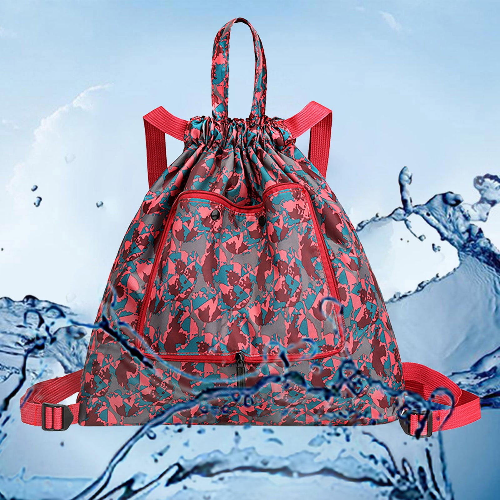 Showudesigns Sac à Dos De Sport Avec Cordon De Serrage Pour Homme Et