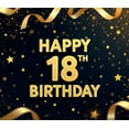 thumbnail image 5 of LUUFILx Elegant 18th Birthday Backdrop Banner Photography Props Party Supplies Decorations Happy Birthday Celebration Background Decors, 5 of 8