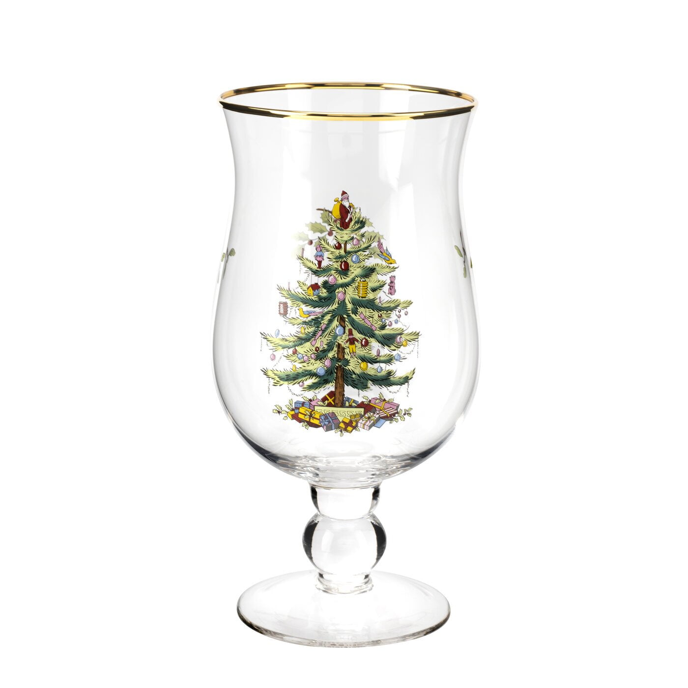 Spode Christmas Tree 13 oz. Wine Glasses, Set of 2 – Aunt Pudding's Finds
