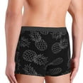 thumbnail image 5 of Kll White Pineapples Men'S Cotton Boxer Briefs Underwear-Small, 5 of 9