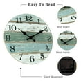 thumbnail image 3 of DESIGNICE Wall Clock Modern Living Room Wall Decor Long-Lasting Use Home and Office Modern Wall Clock,520, 3 of 4