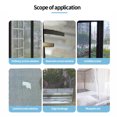 thumbnail image 2 of Ounissouiy Cinta mosquitera puerta repelente de insectos cinta de reparación impermeable mosquitera cubierta ventana del hogar herramienta de reparación Repelente de insectos y plagas negro Ounissouiy HA6433-01B, 2 of 6