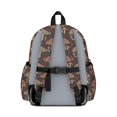 thumbnail image 3 of Mushroom and Star Black Pattern Cute School Backpack with Padded Back and Adjustable Shoulder Straps 13.4"x11"x4.7", 3 of 5