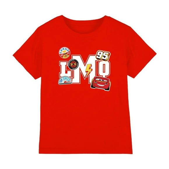 Cars T-Shirt Garçons/filles LMQ Lightning McQueen