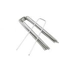 thumbnail image 4 of 10PCS 6-INCH U-shaped Garden Pegs Multipurpose Lawn Pins Ground Stakes For Anchoring Weed Barrier Fabric, 4 of 6