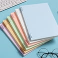 thumbnail image 5 of Matoen Hardcover Spiral Journal Notebook 5.6" x 8.2" College Ruled Solid Color Note Book Spiral Bound Journals for Note Taking School Writing, 5 of 5