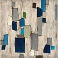 thumbnail image 3 of Dascher, Dennis 12x12 Black Modern Framed Museum Art Print Titled - Blue Squared, 3 of 5