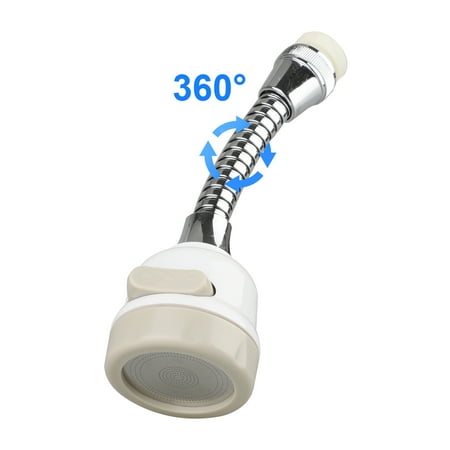 EEEKit Kitchen Nozzle Faucet, 360 Degree Rotate Moveable Tap Head Perfect Kitchen Water Spray, Deluxe Internal Thread Nozzle Filter Adapter...