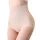 thumbnail image 1 of Pantalones de elevación de glúteos y cintura alta sin costuras para mujer, pantalones de seguridad triangulares con pretina moldeadora posparto (color de piel),M, 1 of 5