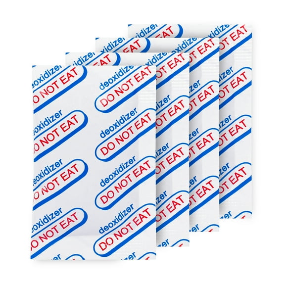 50 Packs 500CC Oxygen Absorbers Food Grade for Long Term Storage Mylar Bag Dryers
