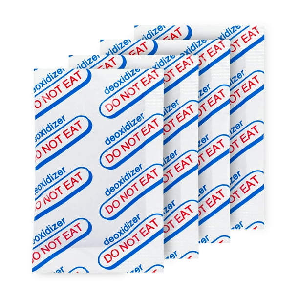 50 Packs 500CC Oxygen Absorbers Food Grade for Long Term Storage Mylar