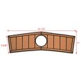 thumbnail image 4 of MasterCraft Boat Non-Skid Mat 553791 | Transom Step Mocha Black, 4 of 5