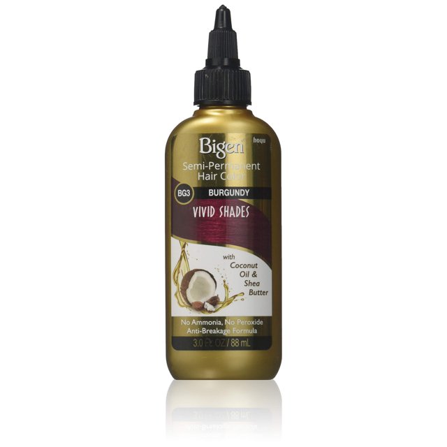 Bigen Color de cabello semipermanente Bg3 Borgoña 3 Oz