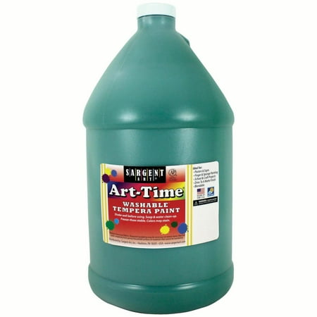 UPC: 0042229736667 | Art-Time® Washable Tempera Paint Green – Gallon