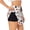 Black, variant on funny cats celebrating Valentine's Day Printed 2 in 1 Women's Workout Shorts for Athletic Gym Running Shorts with Phone Pockets-X-Large