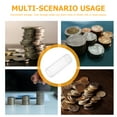 thumbnail image 3 of 6pcs Transparent Coin Storage Tubes Coin Holder Coin Storage Tube Holder Coin Tubes Dimes Coin Collection Storage Round Plastic Coin Holders, 3 of 9
