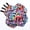 Pet Portrait - Dog, variant on GreaterGood Paw Lover Bowl Cozy Set of 4 Microwave Safe Cozies for Hot Food, Reversible Paw Print Bowl Holders for Soup, Ice Cream & Microwave Use, Machine Washable