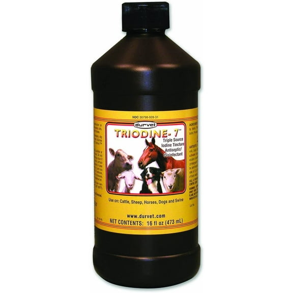 Durvet Triodine-7 Iodine Tincture 16oz