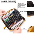 thumbnail image 7 of Sendefn Womens Wristlet Wallet RFID Blocking Leather Credit Card Holder Phone Clutch Purse, 7 of 7