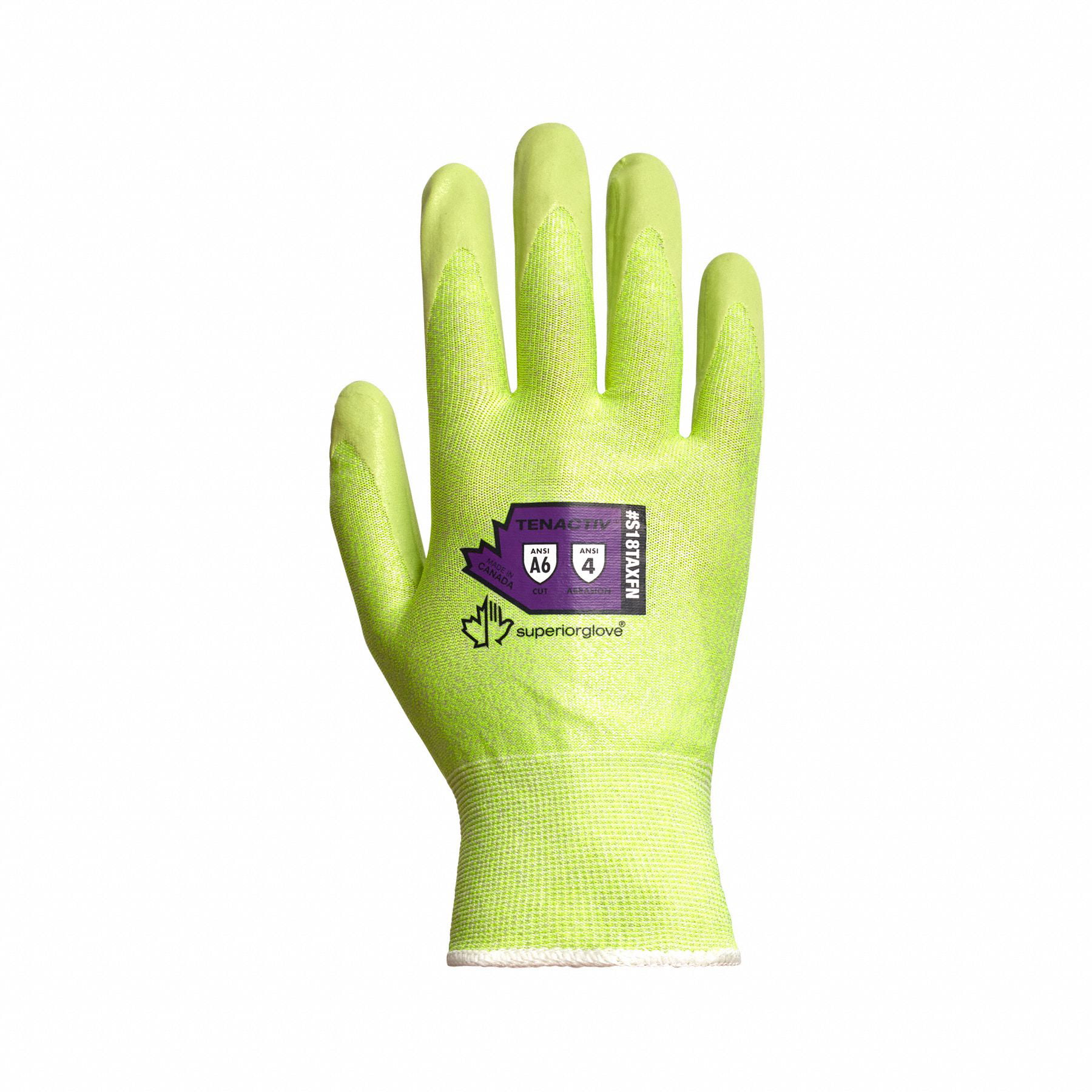 Traffiglove Cut Resistant Level 3 Heavy Duty Safety Work Grip Gardening Gloves 