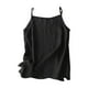 thumbnail image 1 of Vestidos Casuales Para Mujer, Blusas De Mujer De Moda Camisola de lino sintético de color liso con dobladillo plisado y escote en V dividido para mujer, 1 of 6