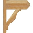 thumbnail image 3 of Ekena Millwork 8"W x 18"D x 22"H Funston Rough Sawn Craftsman Outlooker, Western Red Cedar, 3 of 4