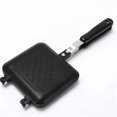 thumbnail image 1 of MesaSe Poêle à Frire Double Face Machine à Sandwich Antiadhésive Grille-Sandwich et Poêle à Panini avec Poignée Poêle à Rabat en Aluminium, 1 of 7
