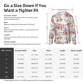 thumbnail image 6 of Picia Rose Flowers Women's Men's UPF 50+ Sun Protection Hoodie Shirt Long Sleeve SPF Fishing Outdoor UV Hiking Lightweight Shirts-XX-Large, 6 of 9