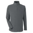 thumbnail image 4 of CORE365 CE405 Men's Fusion ChromaSoft™ Pique Quarter-Zip Pullover-Carbon Heather-4XL, 4 of 6