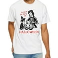 thumbnail image 2 of Vintage Halloween T-Shirt – “It’s Never Too Early for Halloween” Black Cat Summerween Tee, 2 of 5