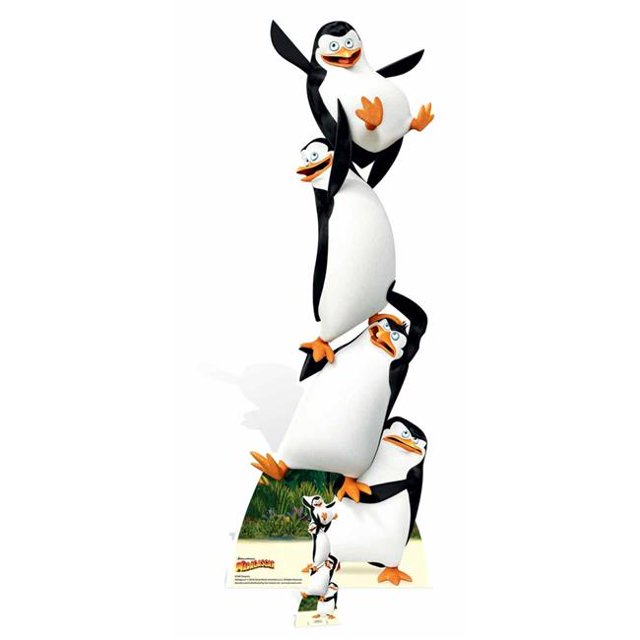 Star Cutouts SC969 Penguins Life Size Cardboard Cutout