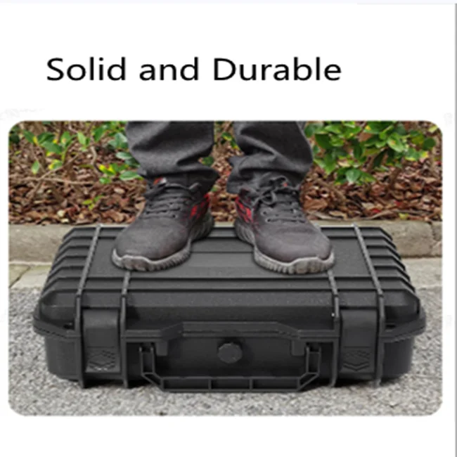 7 Sizes Tool Box ABS Plastic Hard Carry Case Safety Equipment Instrument Case Portable Tool Box Impact Resistant Tool Case Foam