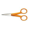 Fiskars 01004343 - Home and Office Scissors , 5 in. Length, Orange Handle, Stainless Steel-FSK01004343