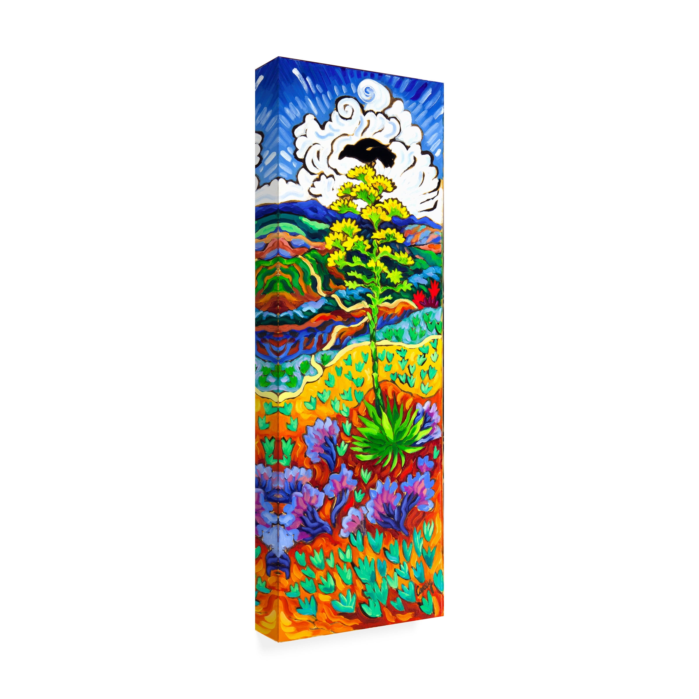 Cathy Carey 'The Watcher' Canvas Art