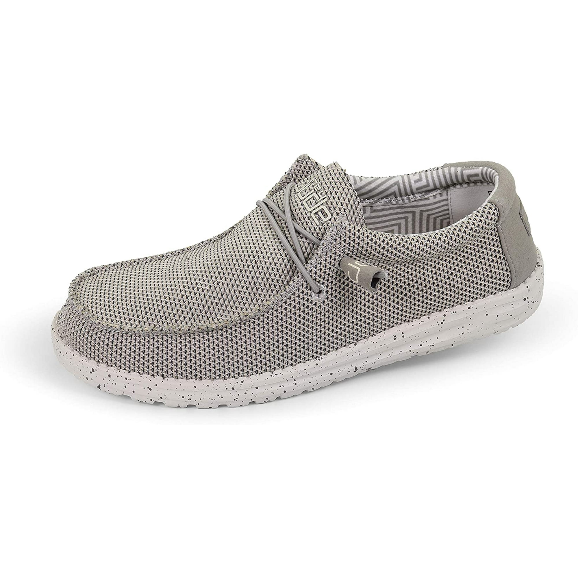 Hey Dude Mens Wally Sox Classic Loafer Ash Size 8 Walmart