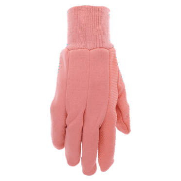 Expert Gardener Medium Assorted Colors Polyester Gardening Gloves with Stitched Wrist, (3 Pairs)
