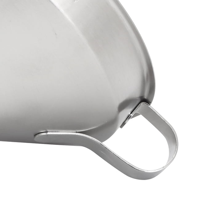 304 Stainless Steel Kitchen Funnel with Filter - Versatile and Practical Tool for Transferring Liquid Dry Ingredients - Dishwasher Safe - Suitable for Most Bottle Mouths