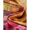 thumbnail image 3 of Unique Loom Outdoor Modern Collection Area Rug - Glide (5' 1" x 8' Rectangle Multi/Blue), 3 of 9