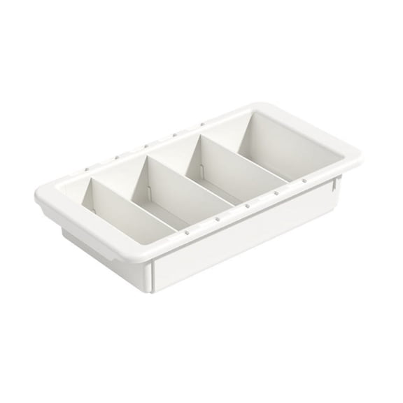 Expandable Drawer Organizer with Durable Plastic and Household