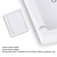 thumbnail image 3 of DEMAIKE 8x10 Shadow Box Frame Wood 3D Picture Frame wif Glass Cover, Display Case for Wall-Hanging or Free-Standing Picture Showcase, Set of 3, White, 3 of 4