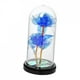 thumbnail image 2 of Flores eternas con luces de hadas, rosas artificiales para boda. Azul, 2 of 9