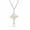 Style-2, variant on LeCalla Sterling Silver Faith Cross Pendant Necklace for Women and Teen 16 2